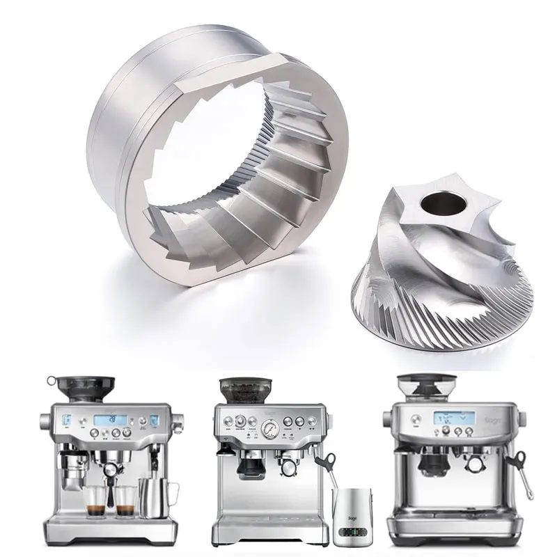 Breville Espresso Barista Touch - 5-żyłkowe stożkowe ostrza górne i dolne
