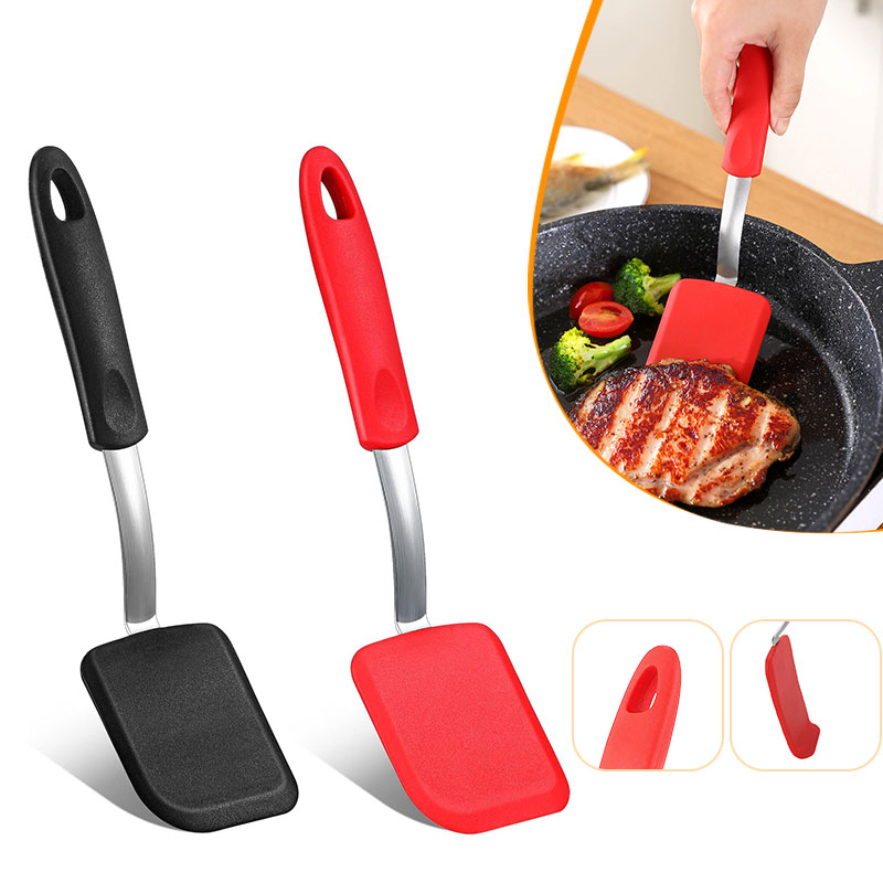 Okonomiyaki Spatula - Silikonowa łopatka do ciastek Turner Nonstick