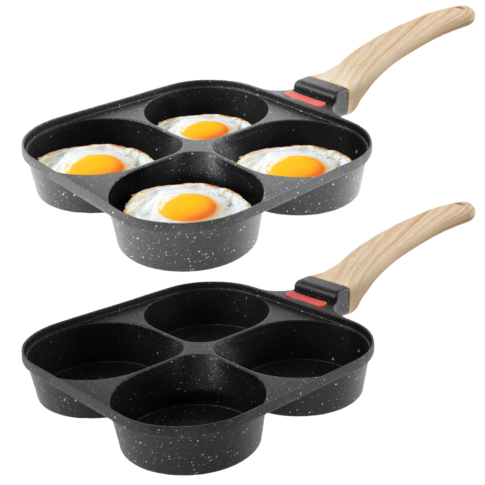 Egg Waffle Pan - Patelnia do smażenia jajek, nieprzywierająca patelnia