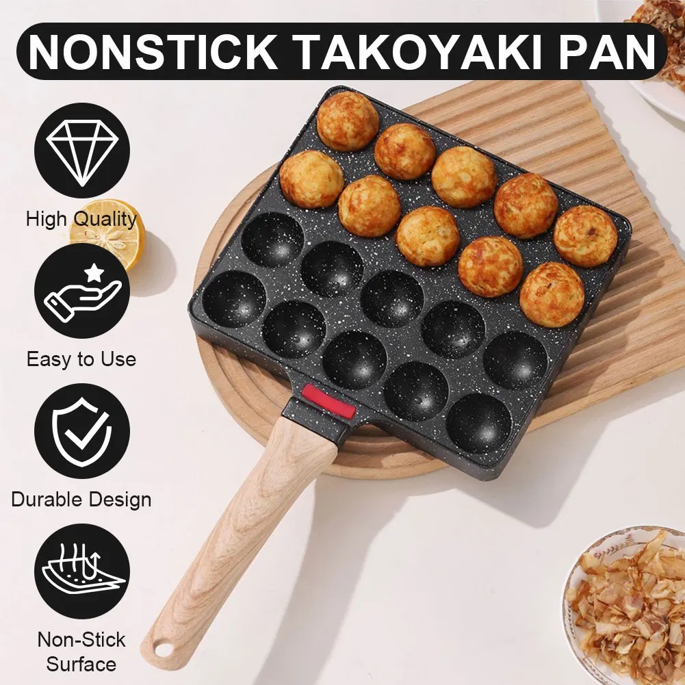 Takoyaki Grill Plate - Patelnia do takoyaki 20 form, urządzenie