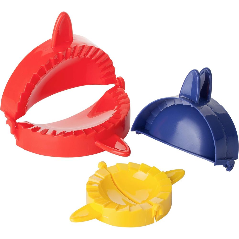 Dumpling Press Set - 3-częściowy zestaw do wycinania ciasta: do