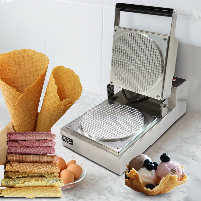 Waffle Cone Maker - Elektryczna mała maszyna do robienia roladek,