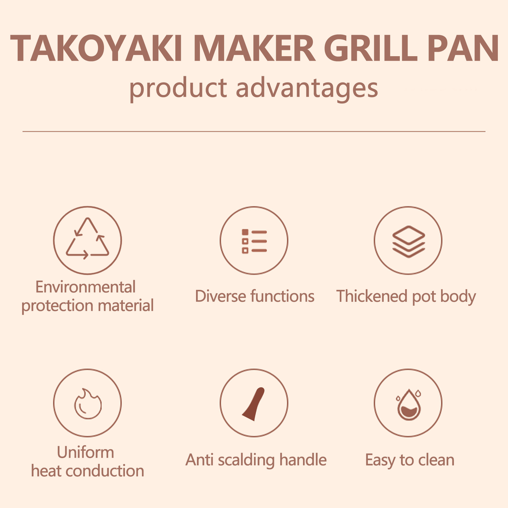 16-otworowa aluminiowa patelni – Takoyaki Grill Plate recenzja i cena