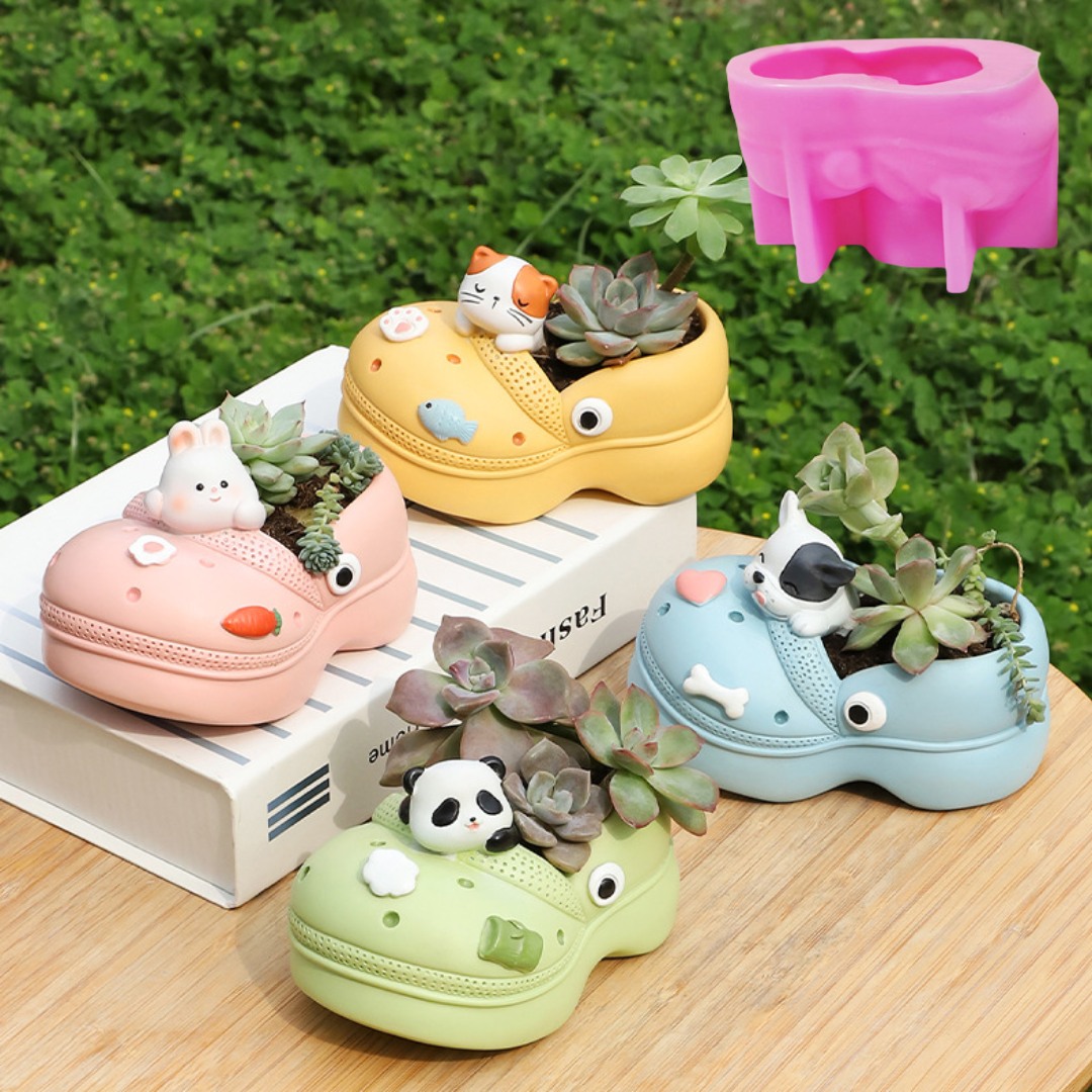 3D Animal Slippers Succulent P – Potsticker Mold recenzja i cena