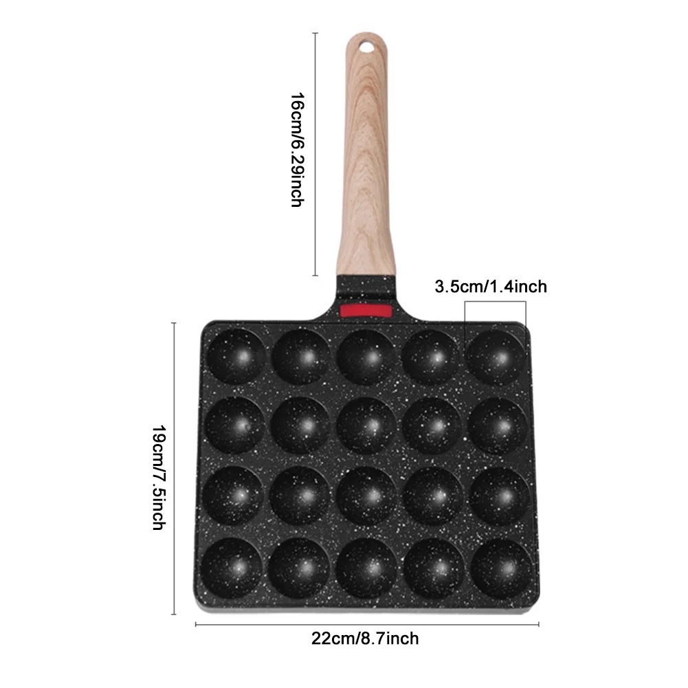 Patelnia do takoyaki 20 form,  – Takoyaki Grill Plate recenzja i cena
