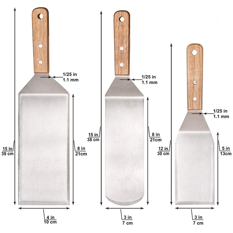 Profesjonalny zestaw szpatułek – Okonomiyaki Spatula recenzja i cena