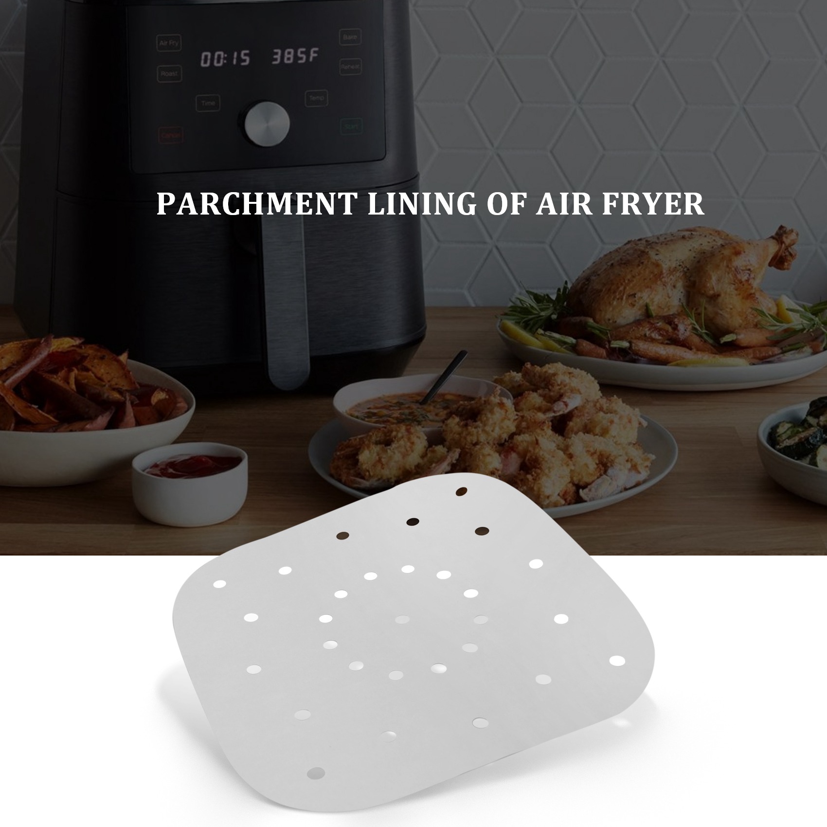 Wkładki z papieru pergaminoweg – Philips Air Fryer Airfryer Xxl recenzja i cena