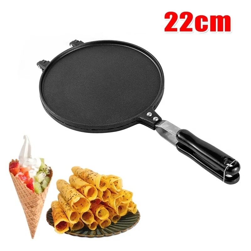 22cm Nieprzywierająca gofrowni – Waffle Cone Maker recenzja i cena