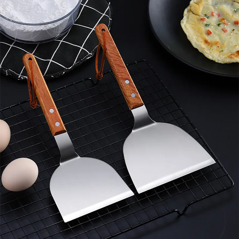 Łopatka do teppanyaki ze stali – Okonomiyaki Spatula recenzja i cena