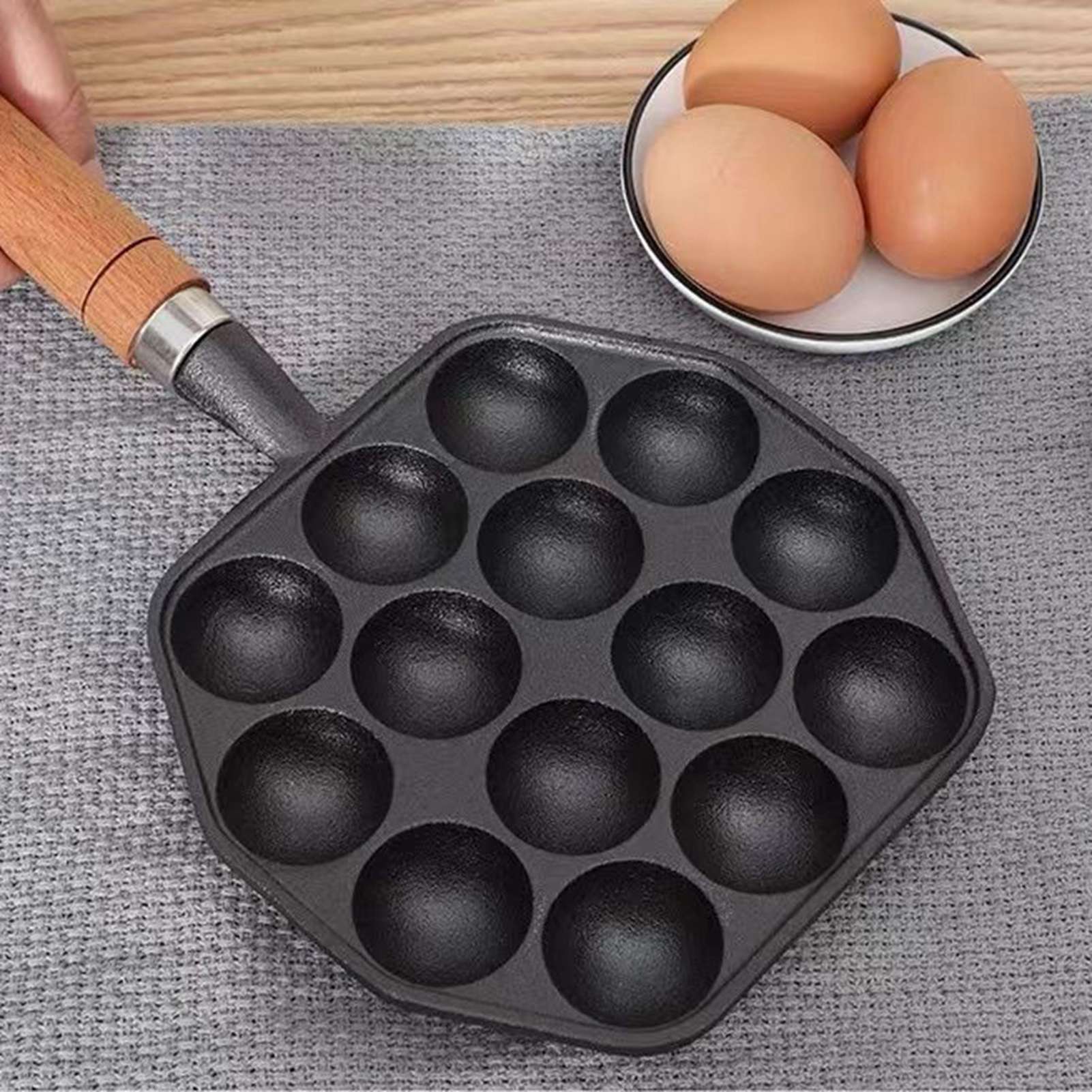 Patelnia do takoyaki, łatwa w  – Takoyaki Grill Plate recenzja i cena
